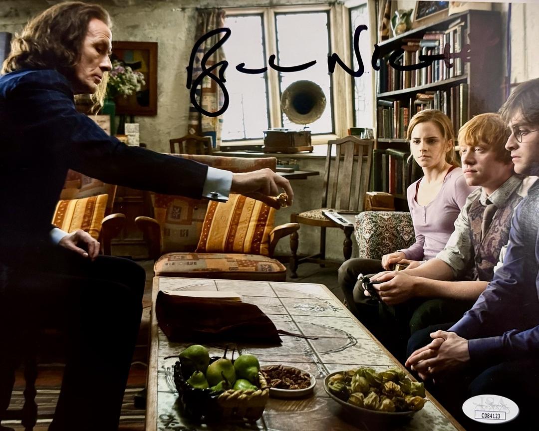 Bill Nighy Signed 8x10 Photo (Harry Potter) - JSA COA